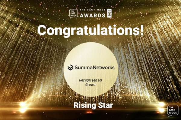 Summa Networks Wins Rising Star Award at The Fast Mode Awards 2025